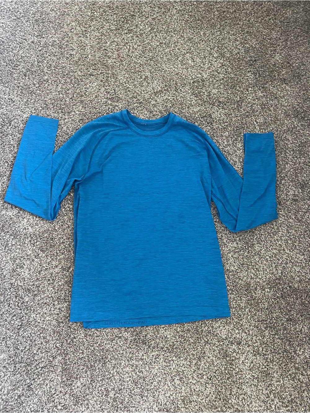 lululemon athletica Men's Long-Sleeve Crew Tee in Blue